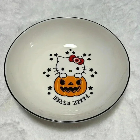 Sanrio Other - Hello Kitty Halloween Jack-o’-lantern Serving Dish Bowl NEW 2024 Viral